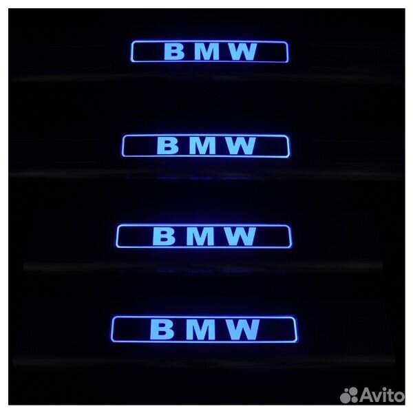 Накладка на пороги бмв Х6 - BMW X6