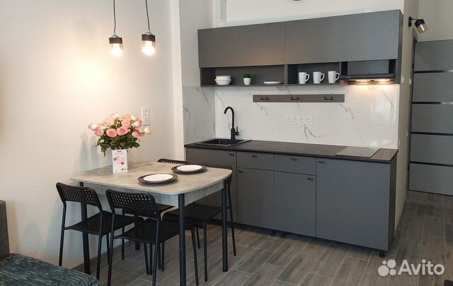 Квартира-студия, 25 м², 2 кровати
Квартира-студия, 25 м², 2 кровати