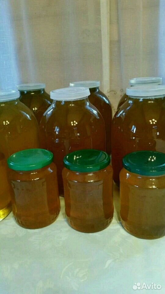 Мёд разнотравье, натуральный, со своей пасеки купить на Зозу.ру - фотография № 1