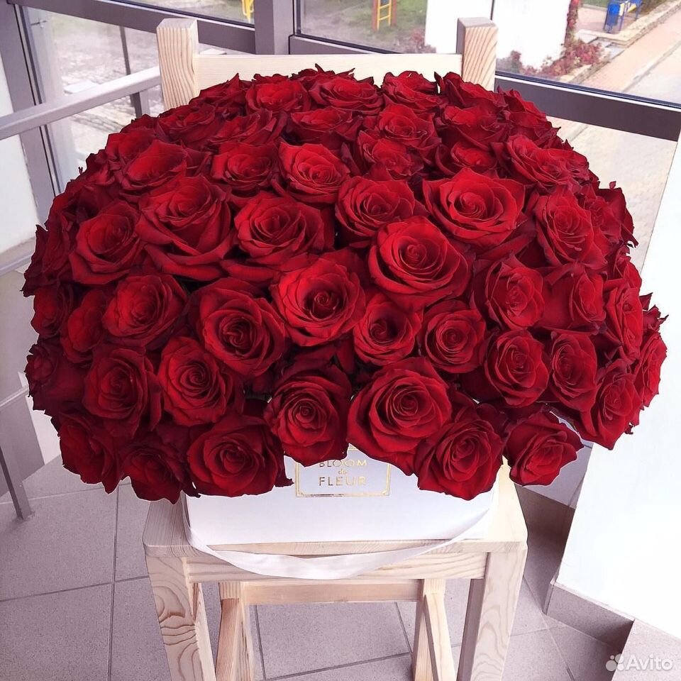 Букет 101,201,301 красная роза.Доставка купить на Зозу.ру - фотография № 2
