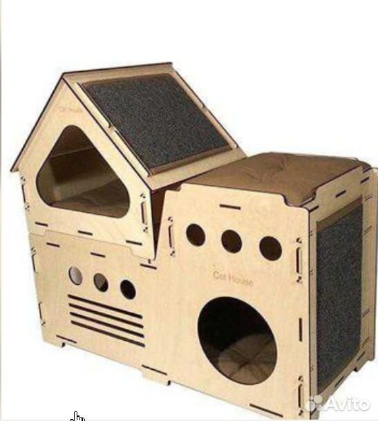 Модульные домики для котов купить на Зозу.ру - фотография № 4