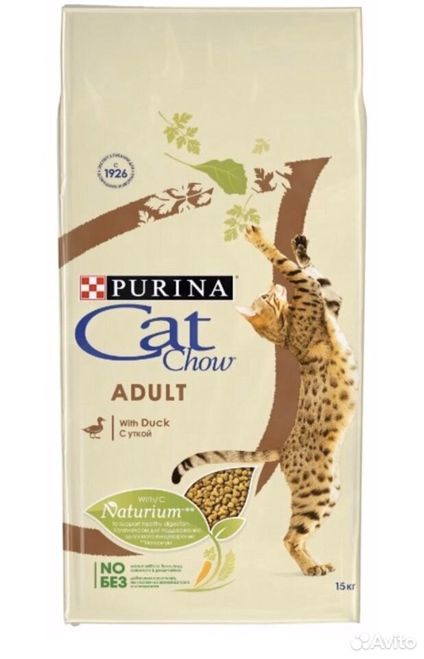 Корм для кошек CAT chow Adult 15 кг купить на Зозу.ру - фотография № 2