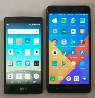 LG Spirit H422 и Xiaomi Redmi Note 4x 16gb