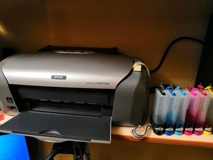 Принтер Epson r220 + снпч