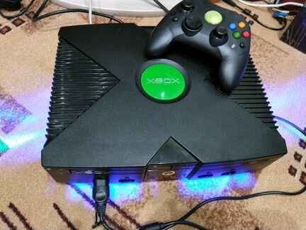 Xbox original 500gb,чип+софтмод
