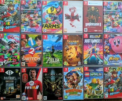 Игры Nintendo Switch Аренда/продажа