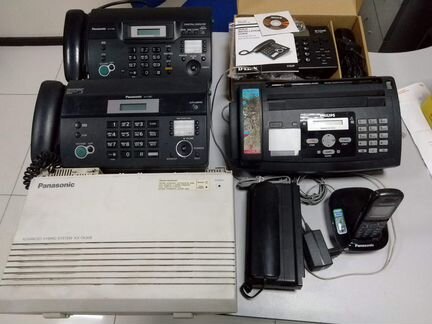 Атс,3 факса, радиотелефон, ip-телефон, телефон мфу