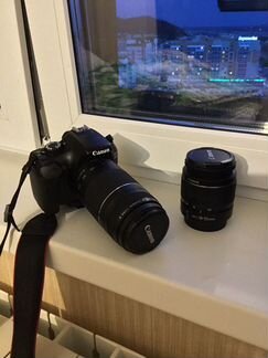 Canon 1100D +kit объектив 18-55мм