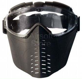 Тактические очки-маска с вентилятором Battleaxe (B