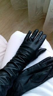 Перчатки кожаные зимние. 7 размер