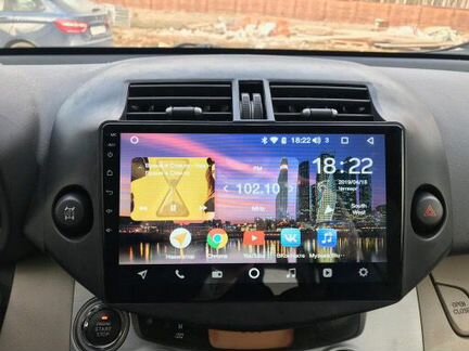 Штатная магнитола для Toyota RAV4 на Android 8