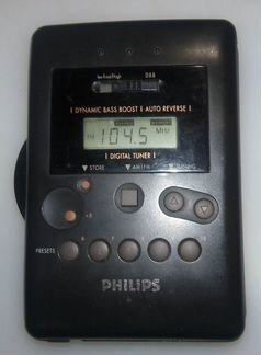 Плеер кассетный philips type:AQ6529/00 б/у не испр