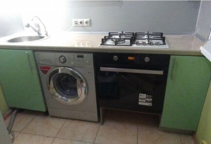 Установка стиральных и посудомоечных