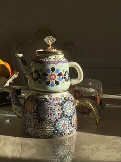 Чайник с заварочным чайником