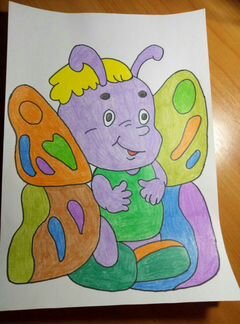 Рисунки и поделки в детский сад и школу