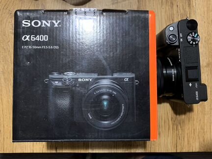 Sony a6400 kit 16-50 f3.5-5.6 oss