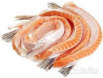Брюшки Сёмги 7,5кг свежемороженые