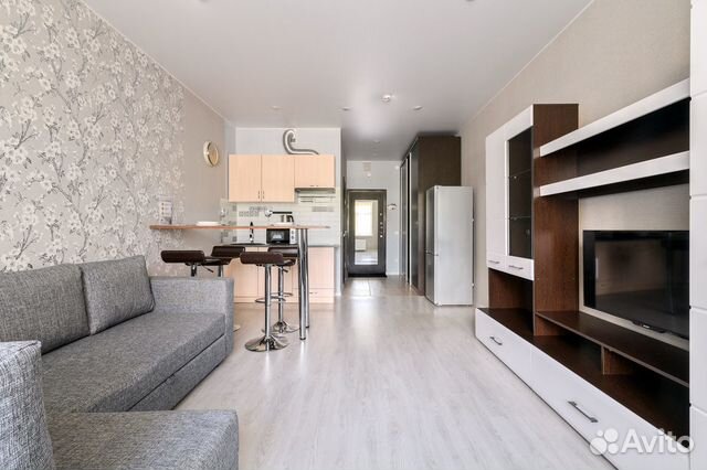 

Квартира-студия, 28 м², 1 кровать