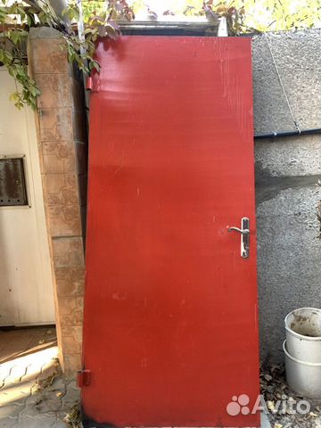 Дверь входная металлическая стальная 230/100