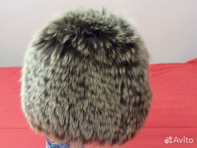 Шапка из меха кролика \\ Размер 54 \\
