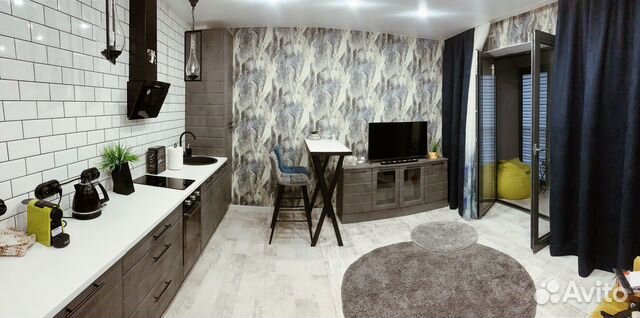 

1-к. квартира, 44 м², 2 кровати