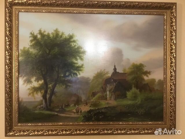 Картина маслом на холсте большая