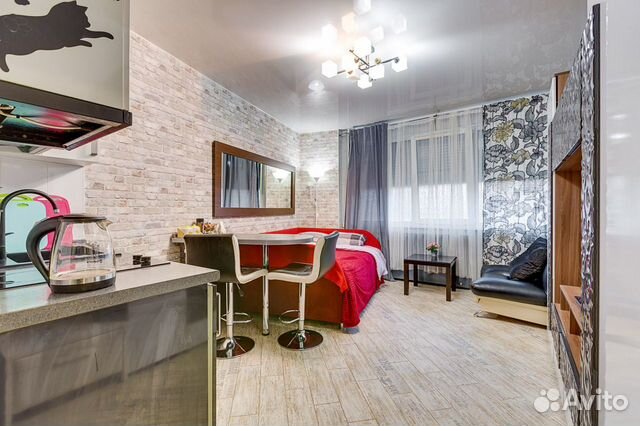 

Квартира-студия, 18 м², 1 кровать