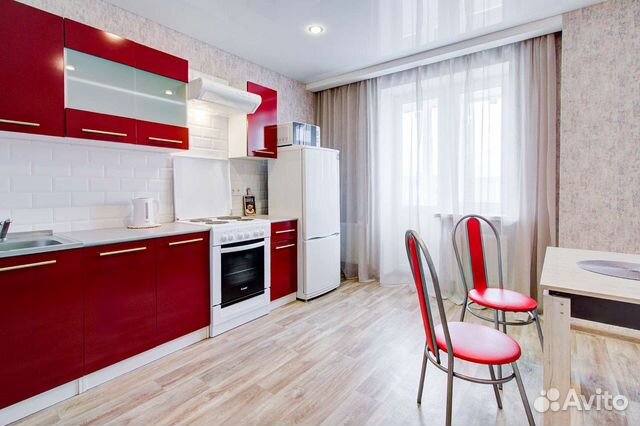 

1-к. квартира, 55 м², 3 кровати