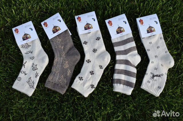 Носки шерстяные Монголия