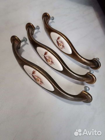 Ручки бронза для комода