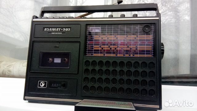 Магнитола Азамат рм-202 (1992 г., СССР)