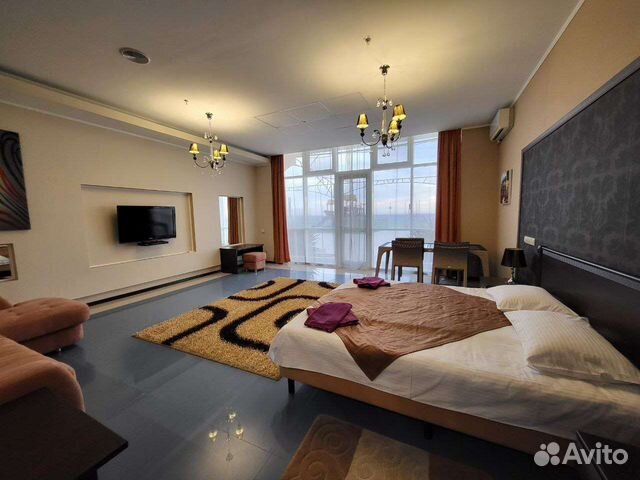 

Квартира-студия, 55 м², 2 кровати