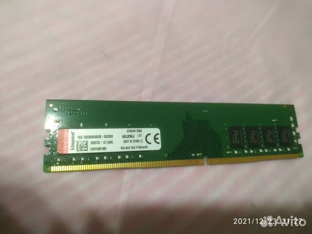 Оперативная память ddr4 8гб