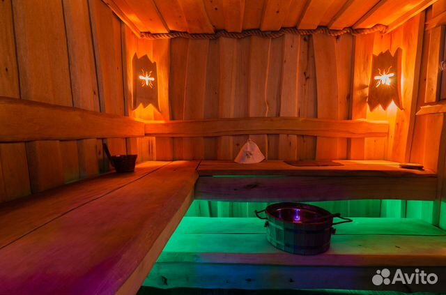 Русская баня на дровах,сауна + купель,чан