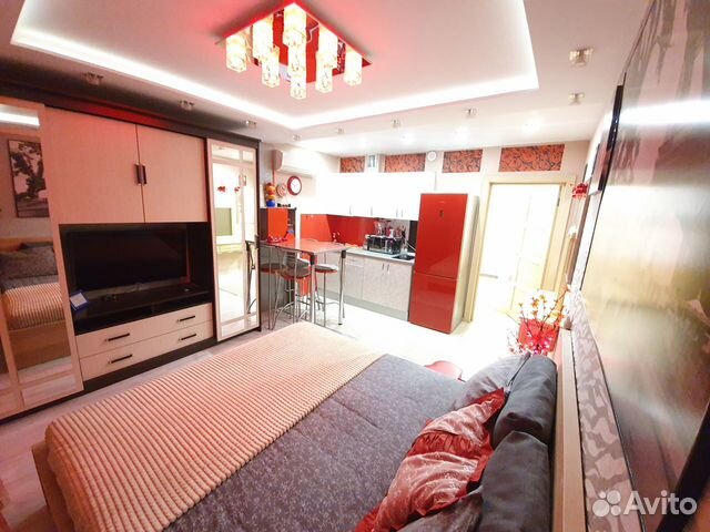 

Квартира-студия, 30 м², 2 кровати