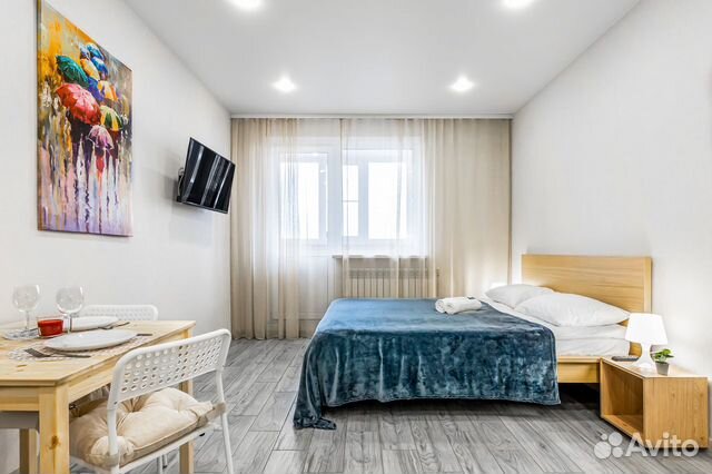 

Квартира-студия, 27 м², 1 кровать