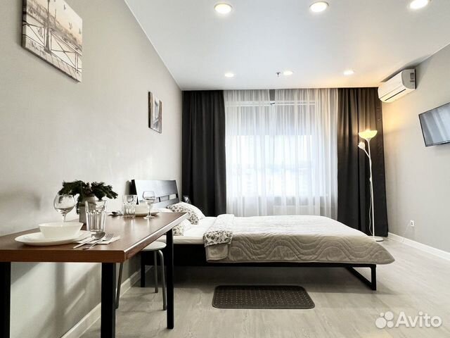 

Квартира-студия, 25 м², 1 кровать