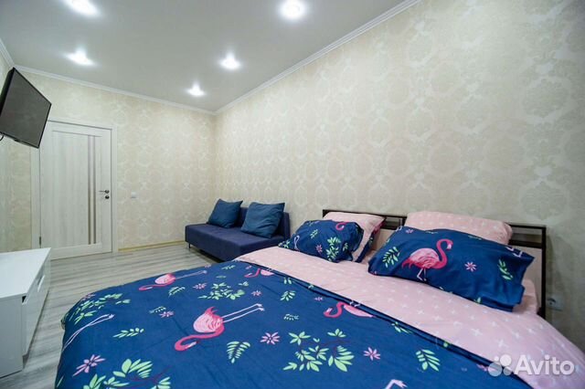 

1-к. квартира, 38 м², 2 кровати