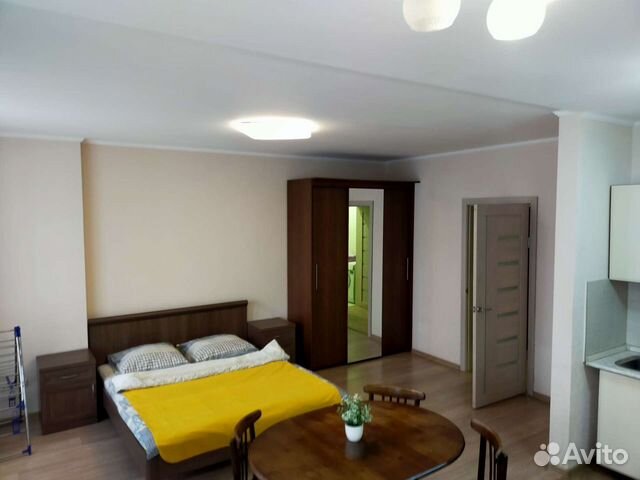 

1-к. квартира, 40 м², 2 кровати
