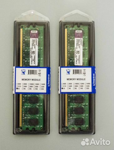 Оперативная память DDR2 kingston 2 гиг DDR1 PC133