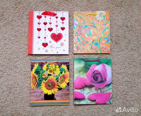 Пакеты/упаковка подарочные