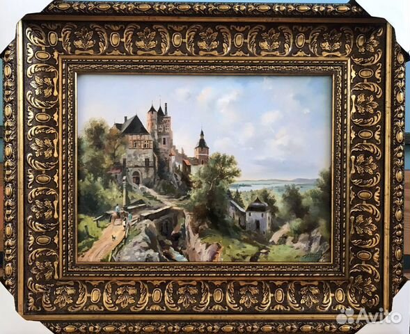 Картина х-м. Голландский пейзаж.2