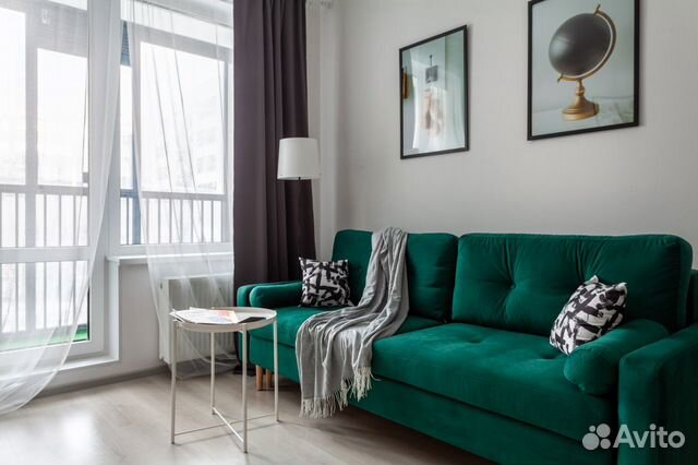 

1-к. квартира, 36 м², 2 кровати