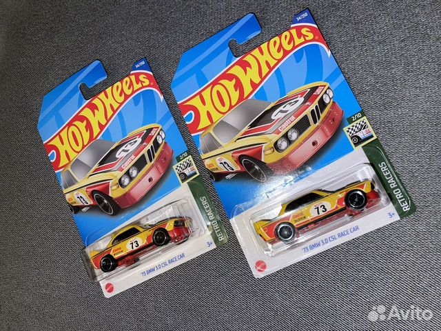 BMW 3.0 CSL Race Car Хот Вилс