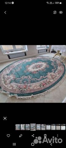 Ковер шерстяной новый