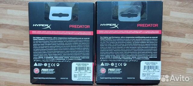 Kingston HyperX predator 32gb DDR4, 3000MHz