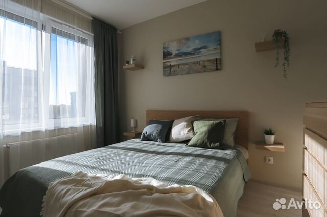 

1-к. квартира, 41 м², 3 кровати