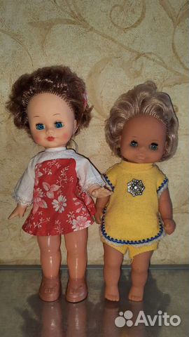 Кукла СССР и кукла гдр