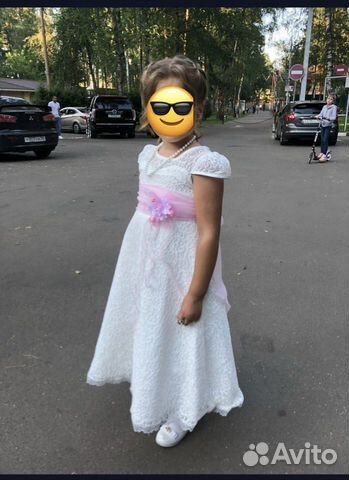 Вечернее платье для девочек 6-7 лет