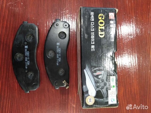 Колодки тормозные дисковые передние на Kia Bongo 3